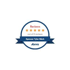AVVO Reviews 5 stars out of 6 reviews Spencer Tyler Merk