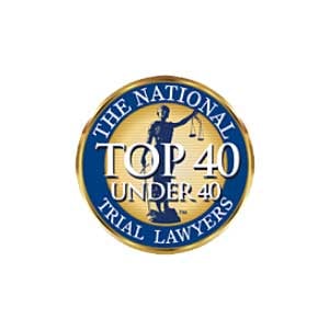 The National Trial Lawyers Top 40 Under 40 Logo